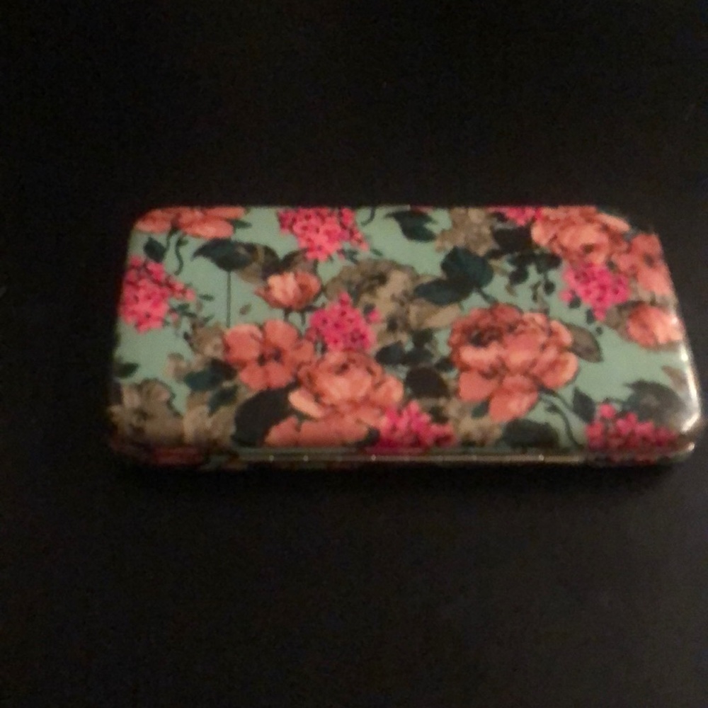 Floral wallet